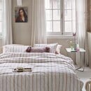 Ariadne at Home Ariande at Home - Housse de couette Soft Lines Offwhite 240 x 200/220 cm