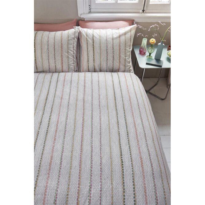 Ariande at Home Soft Lines Dekbedovertrek Offwhite 140 x 200/220 cm