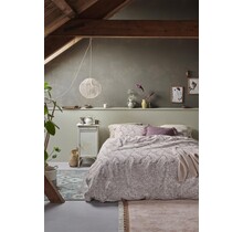 Ariande at Home - Housse de couette en laine Offwhite 240 x 200/220 cm