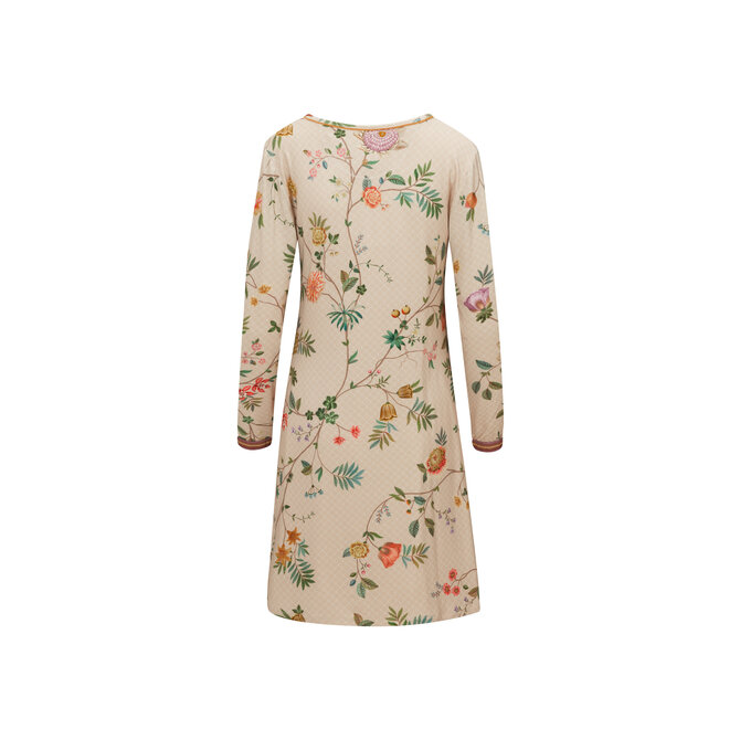 Pip Studio Dana Long Sleeve Nightdress La Dolce Vita Sand S