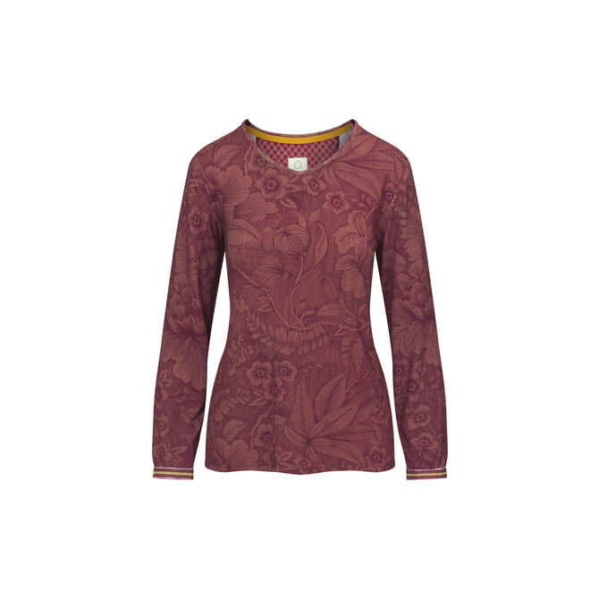 Pip Studio Trice Long Sleeve Top Casa dei Fiori Lilac S