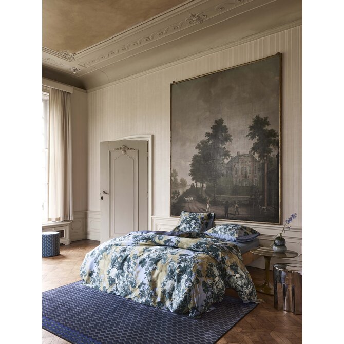 Essenza Leila housse de couette Chambray blue 2p set 240x220