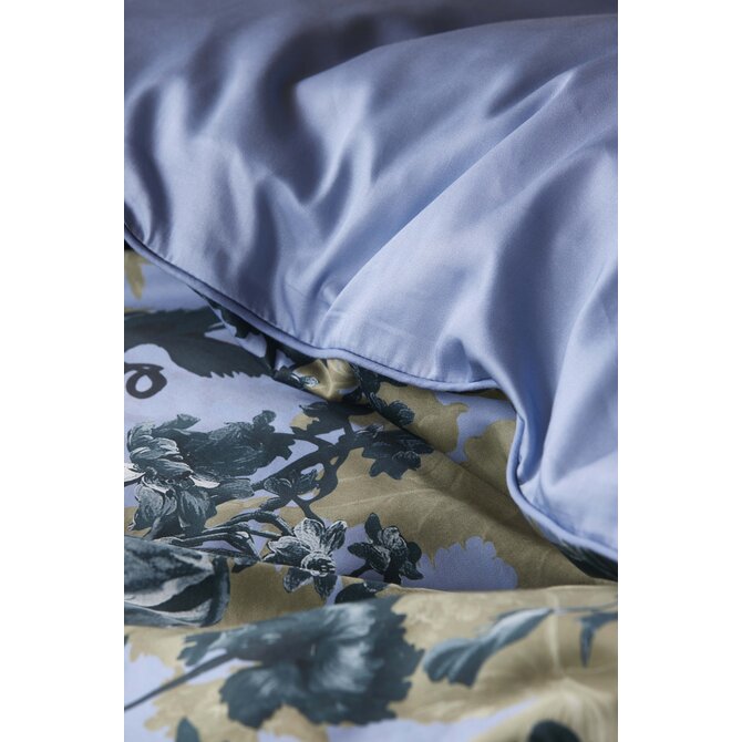 Essenza Leila housse de couette Chambray blue 2p set 200x220 Essenza Leila housse de couette Chambray blue 2p set 200x220
