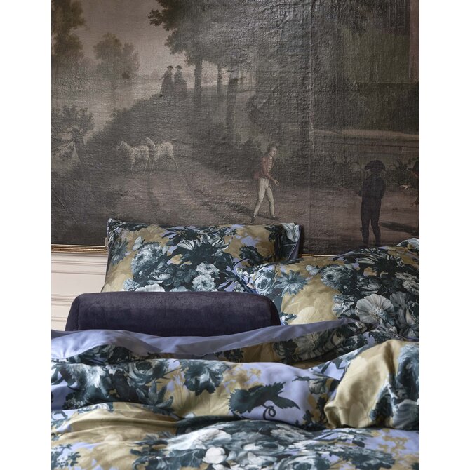 Essenza Leila housse de couette Chambray blue 1p set 140x220 Essenza Leila housse de couette Chambray blue 1p set 140x220