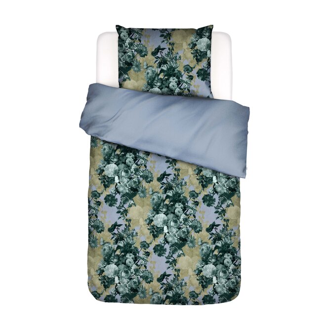Essenza Leila housse de couette Chambray blue 1p set 140x220 Essenza Leila housse de couette Chambray blue 1p set 140x220