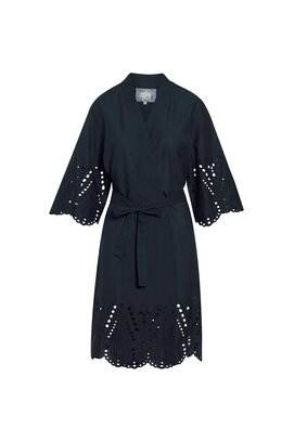 Essenza Sarai Tilia Kimono bleu foncé L