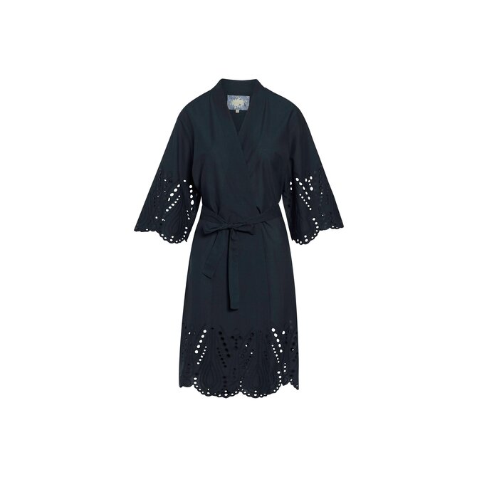 Essenza Sarai Tilia Kimono bleu foncé L