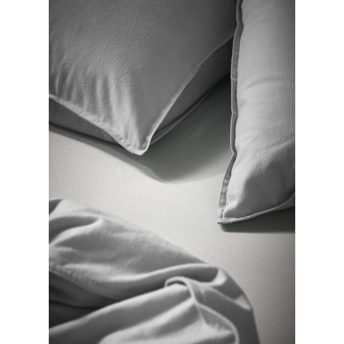 Essenza Zeva  dekbedovertrek Elephant grey 2p set 200x220