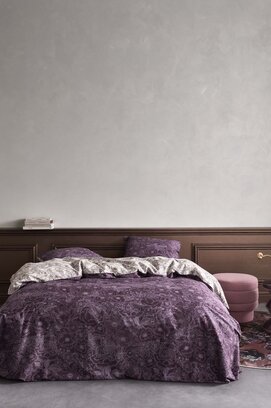 Essenza Camille housse de couette Plum wine 2p set 260x220