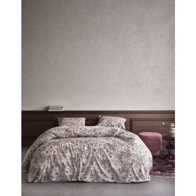 Essenza Camille housse de couette Plum wine 2p set 200x220