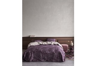 Essenza Camille housse de couette Plum wine 2p set 200x220