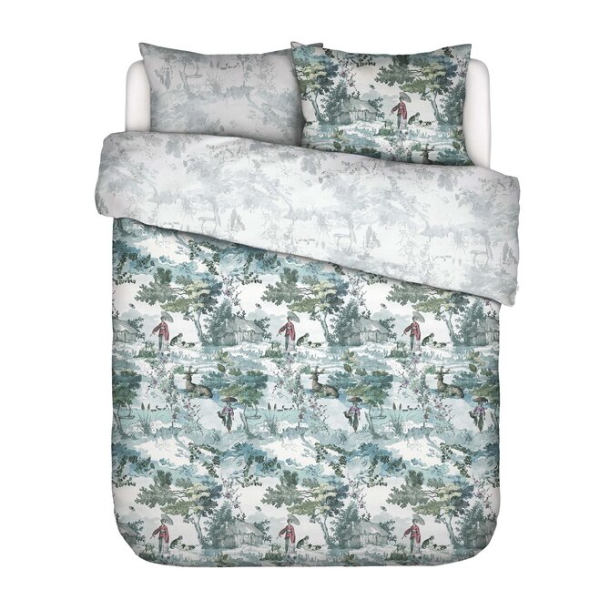 Essenza Colette housse de couette Pure White 2p set 200x220 Essenza Colette housse de couette Pure White 2p set 200x220