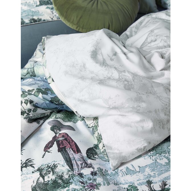 Essenza Colette  dekbedovertrek Pure White 2p set 200x220