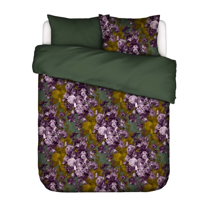 Essenza Leila housse de couette Forest green 2p set 260x220