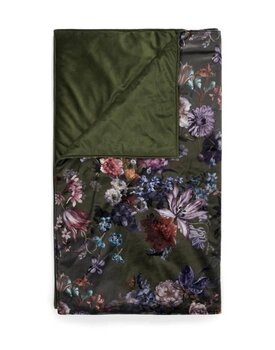 Essenza Isabelle quilt Forest green 180x265