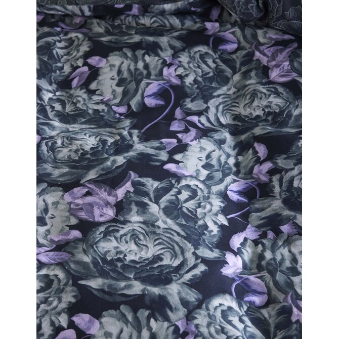 Essenza Bernice  dekbedovertrek Darkest blue 2p set 200x220