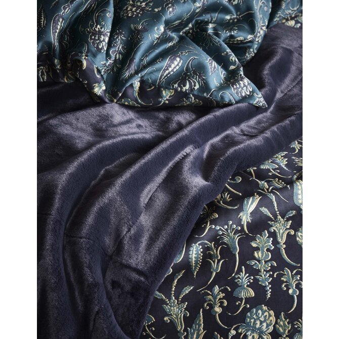 Essenza Issadore housse de couette Bleu foncé set 2p 200x220 Essenza Issadore housse de couette Bleu foncé set 2p 200x220