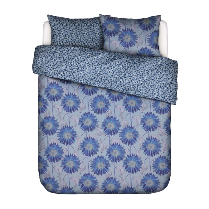 Essenza Yule housse de couette Chambray blue 2p set 240x220 Essenza Yule housse de couette Chambray blue 2p set 240x220