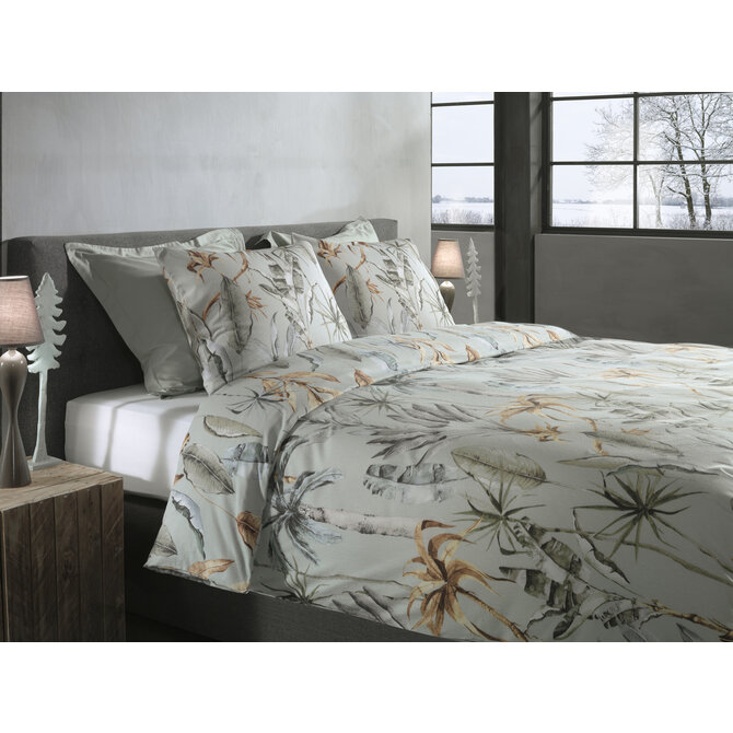 Heckett & Lane Areca Housse de couette 200x200/220 Vert