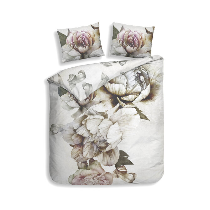 Zo ! Home Elena housse de couette 140x200/220 White