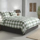 Zo! Home Zo ! Home Quattro di Lino housse de couette 140x200/220 Moss Green