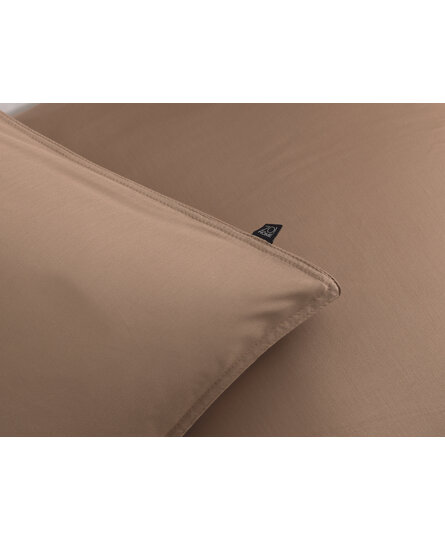 Zo Home! dekbedovertrek Satinado Praline-brown 240x200/220