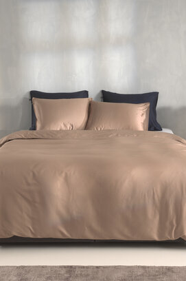 Zo Home ! housse de couette Satinado Praline-brown 240x200/220