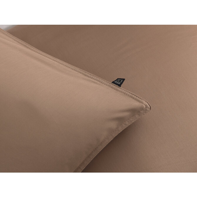 Zo Home Satinado Housse de couette 140x200/220 Praline Brown