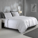 Zo! Home Zo ! Home Satinado Housse de couette 140x200/220 Blanc