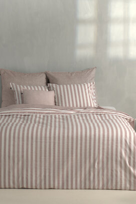 Zo ! Home Housse de couette Banda di Lino 240x200/220 Shell Nude