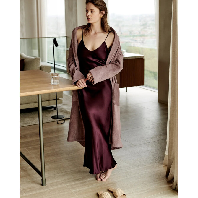 Vandyck Peignoir Prestige Uni Large mauve Vandyck Peignoir Prestige Uni Large mauve