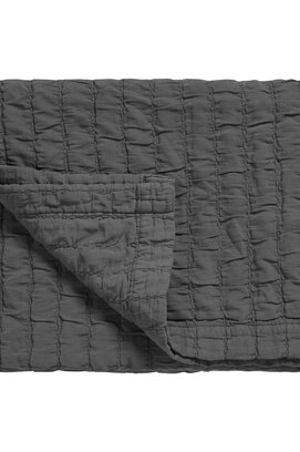 Vandyck Pure 64 G.Dyed Bedsprei 180x260 off black