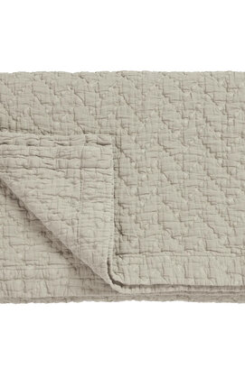 Vandyck Pure 10 G.Dyed Bedsprei 260x260 stone