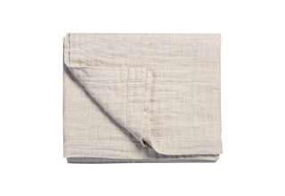 Vandyck Pure 22 Lin/Co Bedsprei 180/260 sand 48