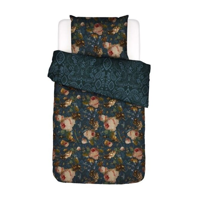 Essenza for Maurtitshuis Gallery of Roses Enveloppe de couette 2p 260x220 Nightblue