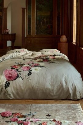 Essenza for Maurtitshuis Flower Statement Housse de couette 1p set 140x220 Stone