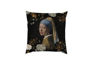 Essenza pour Mauritshuis Coussin Floral Girl 50x50 Noir