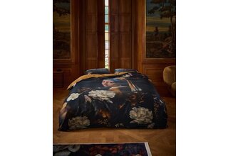Essenza for Maurtitshuis  Floral Girl Dekbedovertrek 2p set 200x220 Black