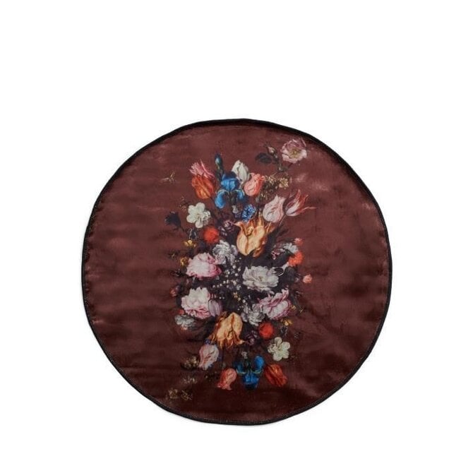 Essenza pour Maurtitshuis Magnifique tapis Bouquet petit 90round Brown