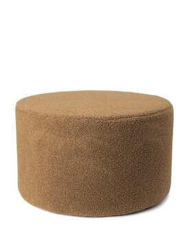 Essenza Teddy pouf Café noir ø60 x 37 cm