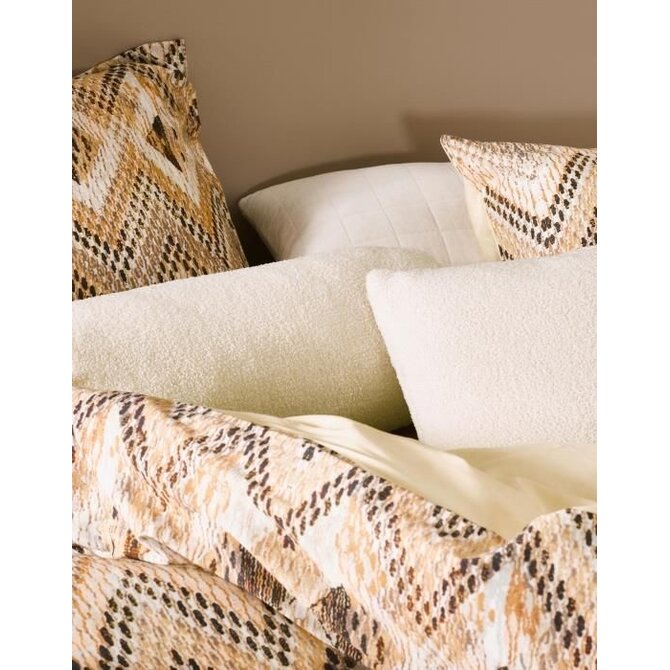 Coussin Essenza Teddy Vanilla 50x50 Coussin Essenza Teddy Vanilla 50x50