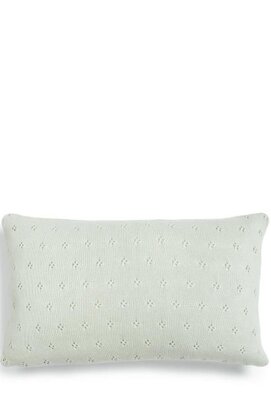 Essenza knitted Ajour cushion Morning swim 30x50
