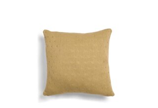 Essenza coussin Ajour tricoté Fern jaune 50x50