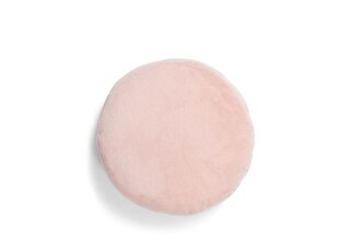 Essenza Mads Coussin en fourrure Rose 45 cm rond