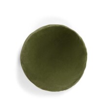 Essenza Mads Furry cushion Moss 45 cm round