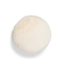 Essenza Mads Furry cushion Vanilla 45 cm round
