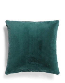 Essenza Furry cushion Reef green 50x50