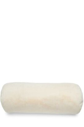 Essenza Furry roll cushion Vanilla 22x50