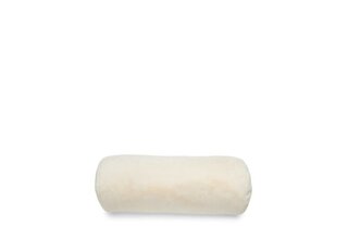 Essenza Coussin à roulettes en fourrure Vanille 22x50