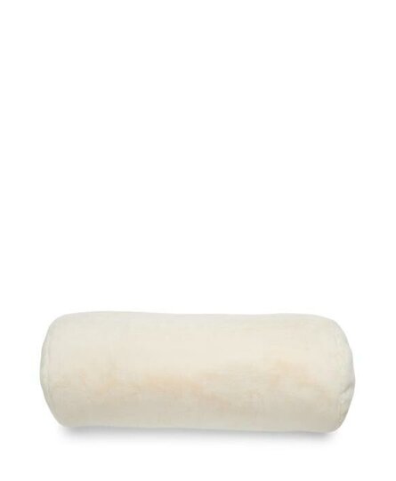 Essenza Furry roll cushion Vanilla 22x50